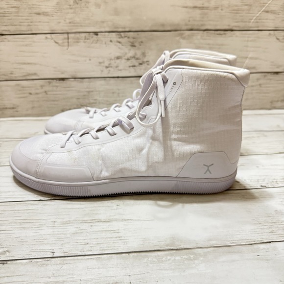 Flux Adapt High Top Trainer White Mens Size 13 Barefoot EarthLink Lifting Shoes main image 6